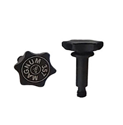 El tornillo de desarme rápido Marlin 357 Mag permite una fácil limpieza y cambio de palancas, con un agarre antideslizante y ajuste preciso para rifles Marlin.